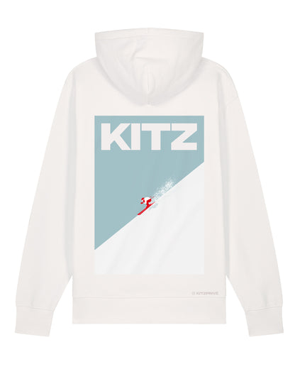 KITZ VERTIGO Hoodie Unisex – white / blue