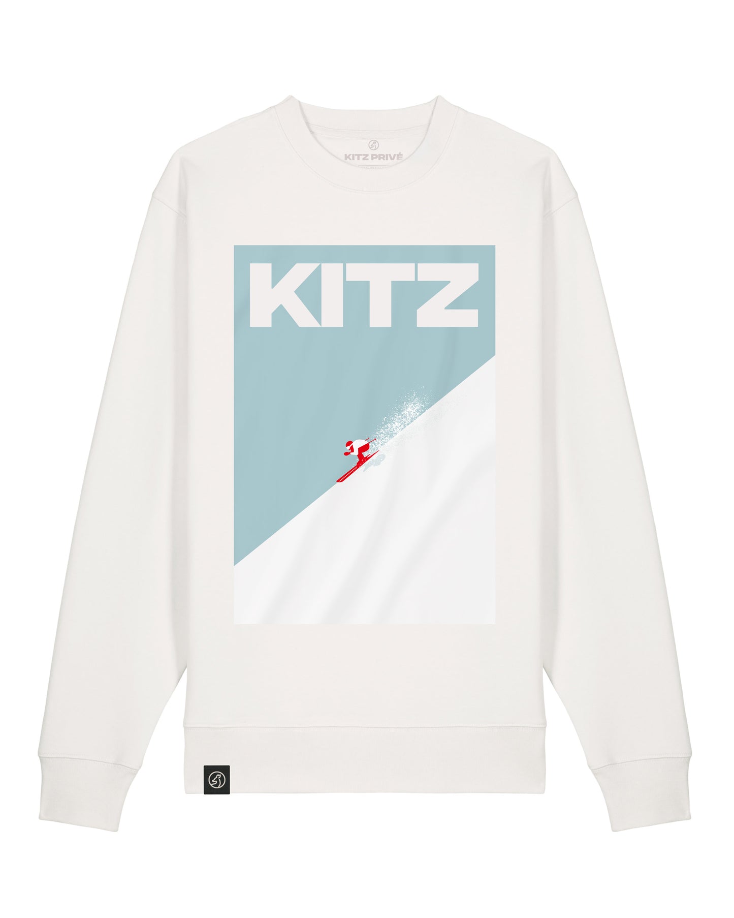 KITZ VERTIGO Pullover Unisex – white / blue