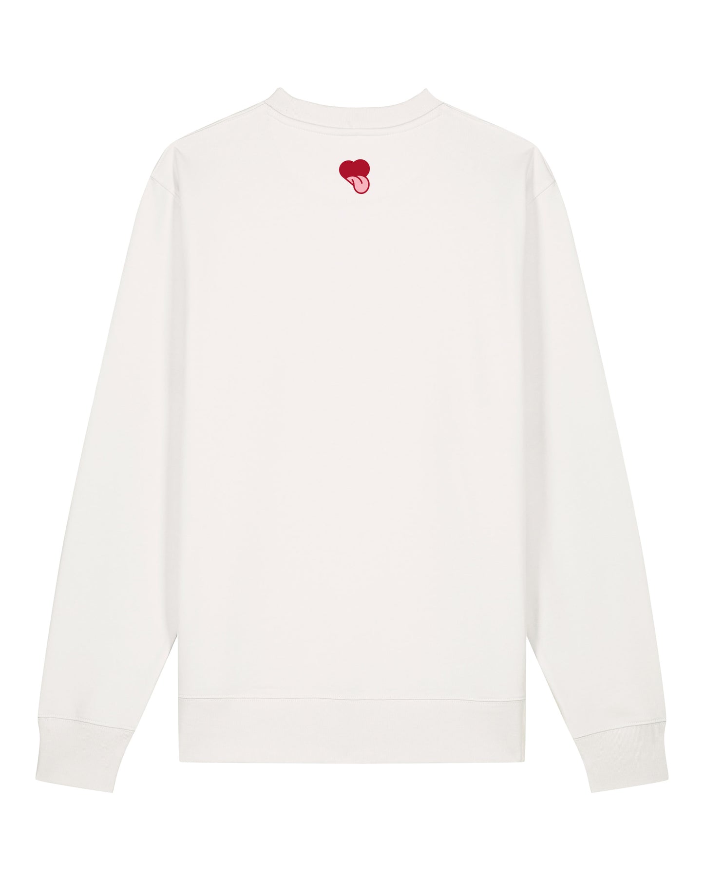 KITZ ME DIRTY Pullover Unisex - creme / red